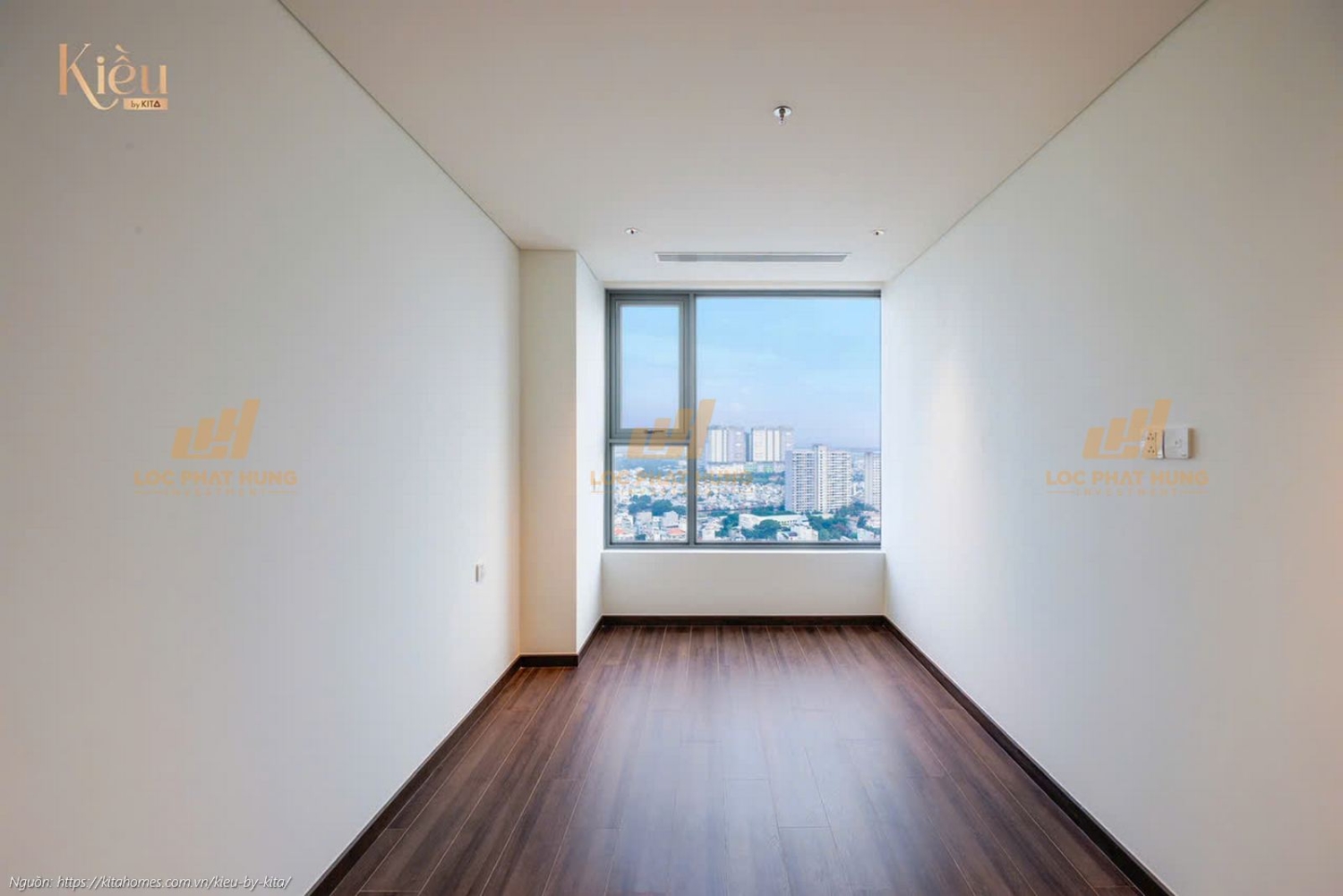 Ảnh thực tế căn hộ 23-03 diện tích 132m2 tại dự án Kiều By Kita Quận 5