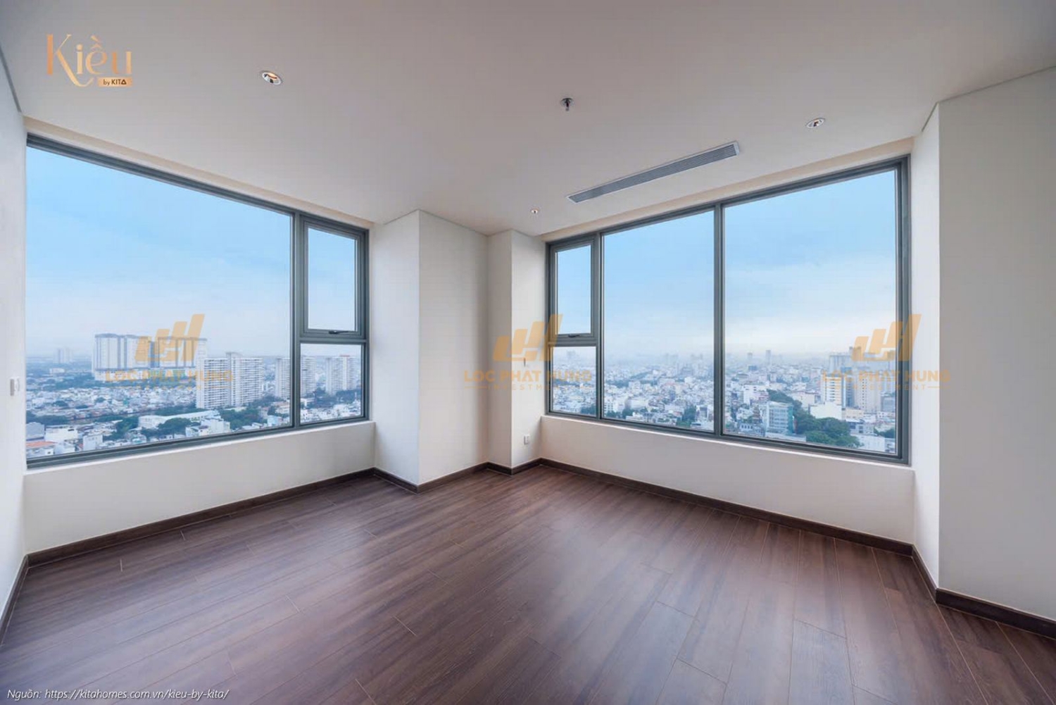 Ảnh thực tế căn hộ 23-03 diện tích 132m2 tại dự án Kiều By Kita Quận 5