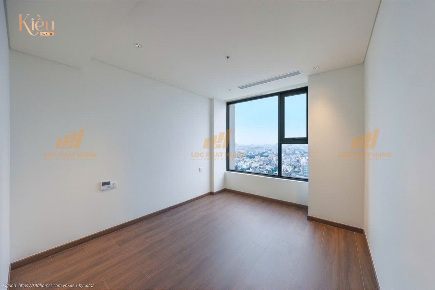 Ảnh thực tế căn hộ 23-06 diện tích 132m2 tại dự án Kiều By Kita Quận 5, nhận nhà ở ngay.