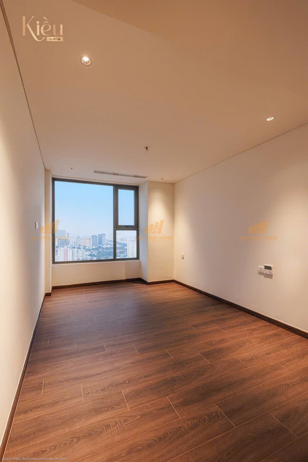 Ảnh thực tế căn hộ 23-07 diện tích 155m2 tại dự án Kiều By Kita Quận 5.