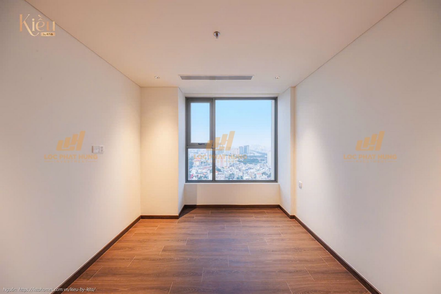 Ảnh thực tế căn hộ 23-07 diện tích 155m2 tại dự án Kiều By Kita Quận 5.