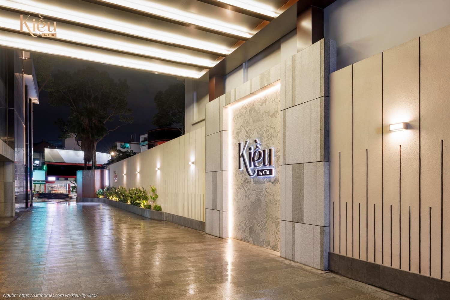 Ảnh thực tế đường vào điểm yếu của dự án Căn hộ hạng sang Kiều By Kita