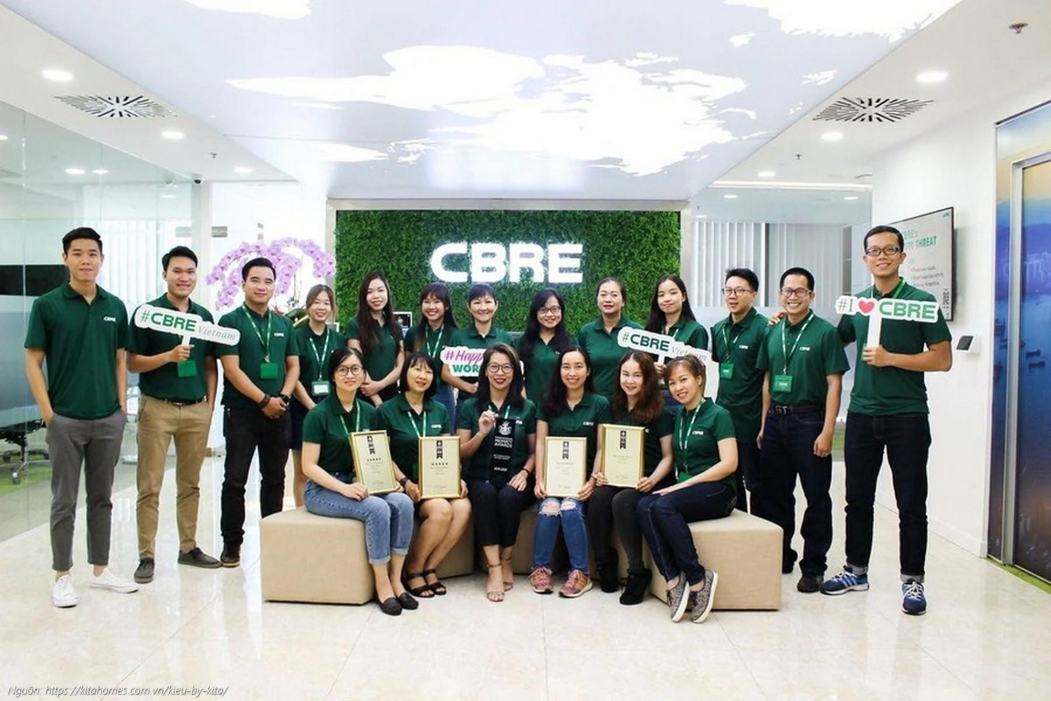 Công ty CBRE - Đơn vị quản lý vận hành quốc tế, bảo chứng cho chất lượng sống 5 sao tại dự án Kiều By Kita.