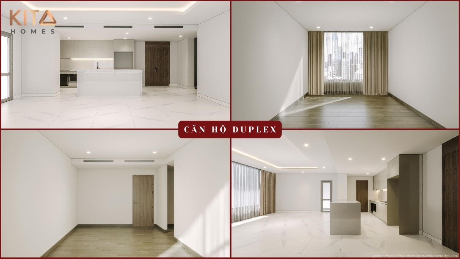 Chiêm Ngưỡng Thiết Kế Thông Tầng đẳng Cấp Tại Nhà Mẫu Căn Hộ Duplex Dự án Ansana By Kita