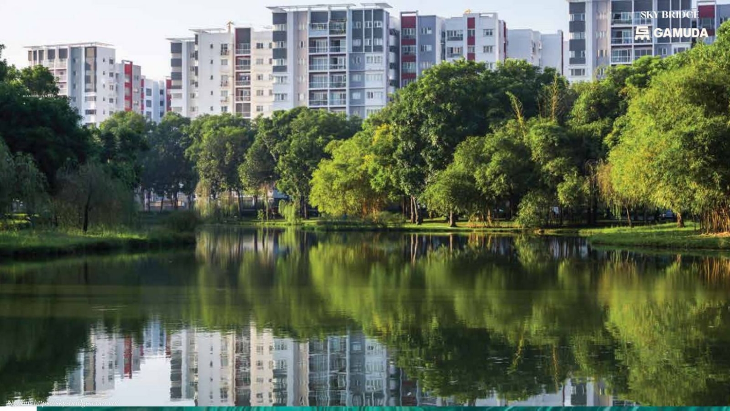 Phối cảnh tổng thể ban ngày dự án SKyBridge Gamuda Land