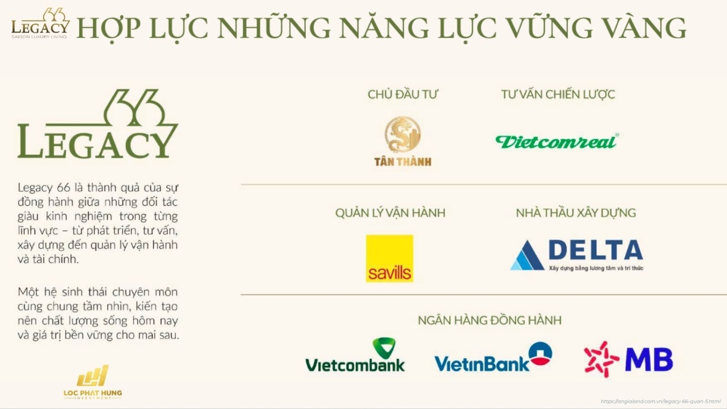 Đối tác hợp lực cùng Chủ đầu tư Tân Thành