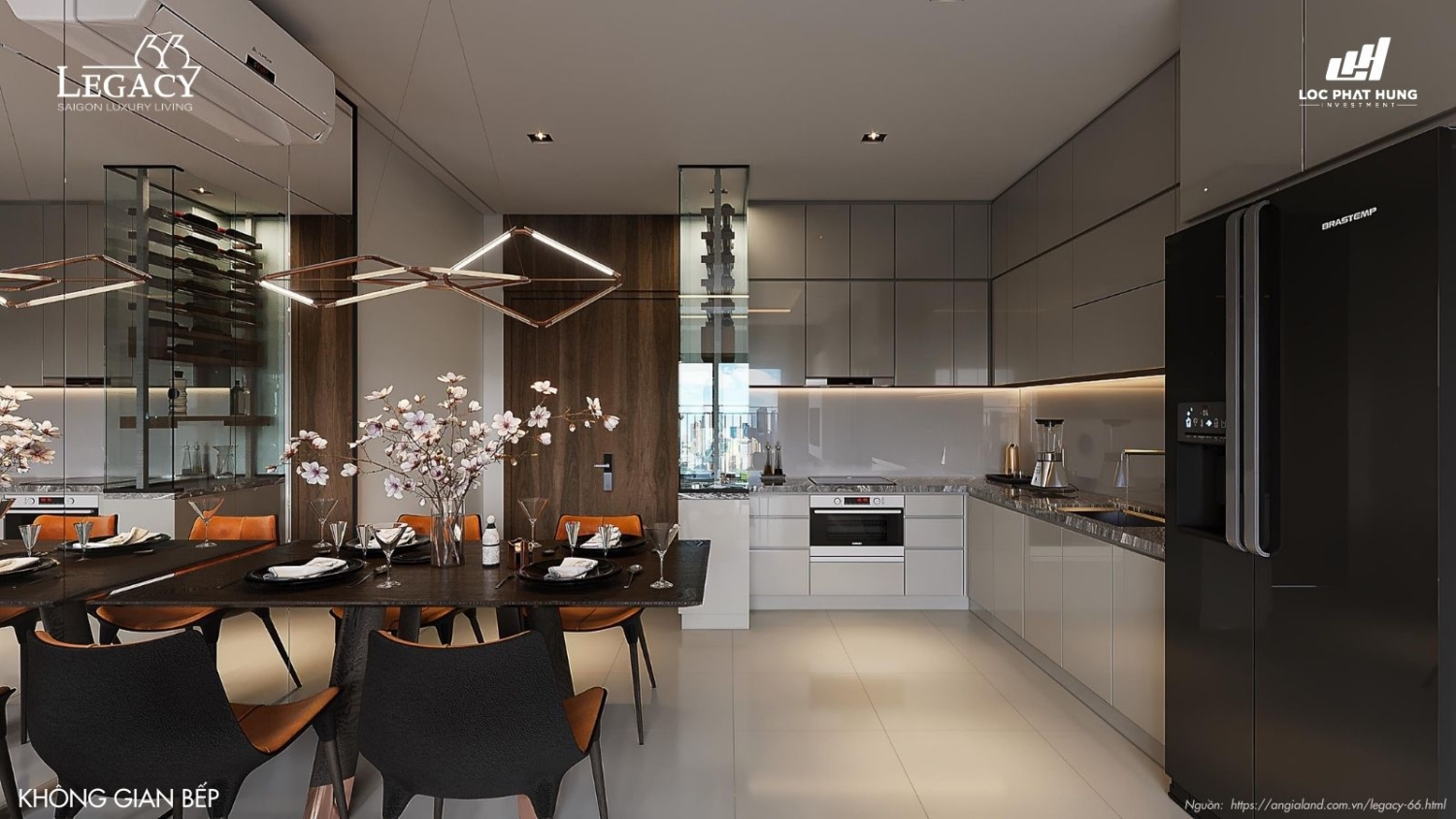 Nhà mẫu thực tế dự án Legacy 66, quận 5, CĐT Tân Thanh Group