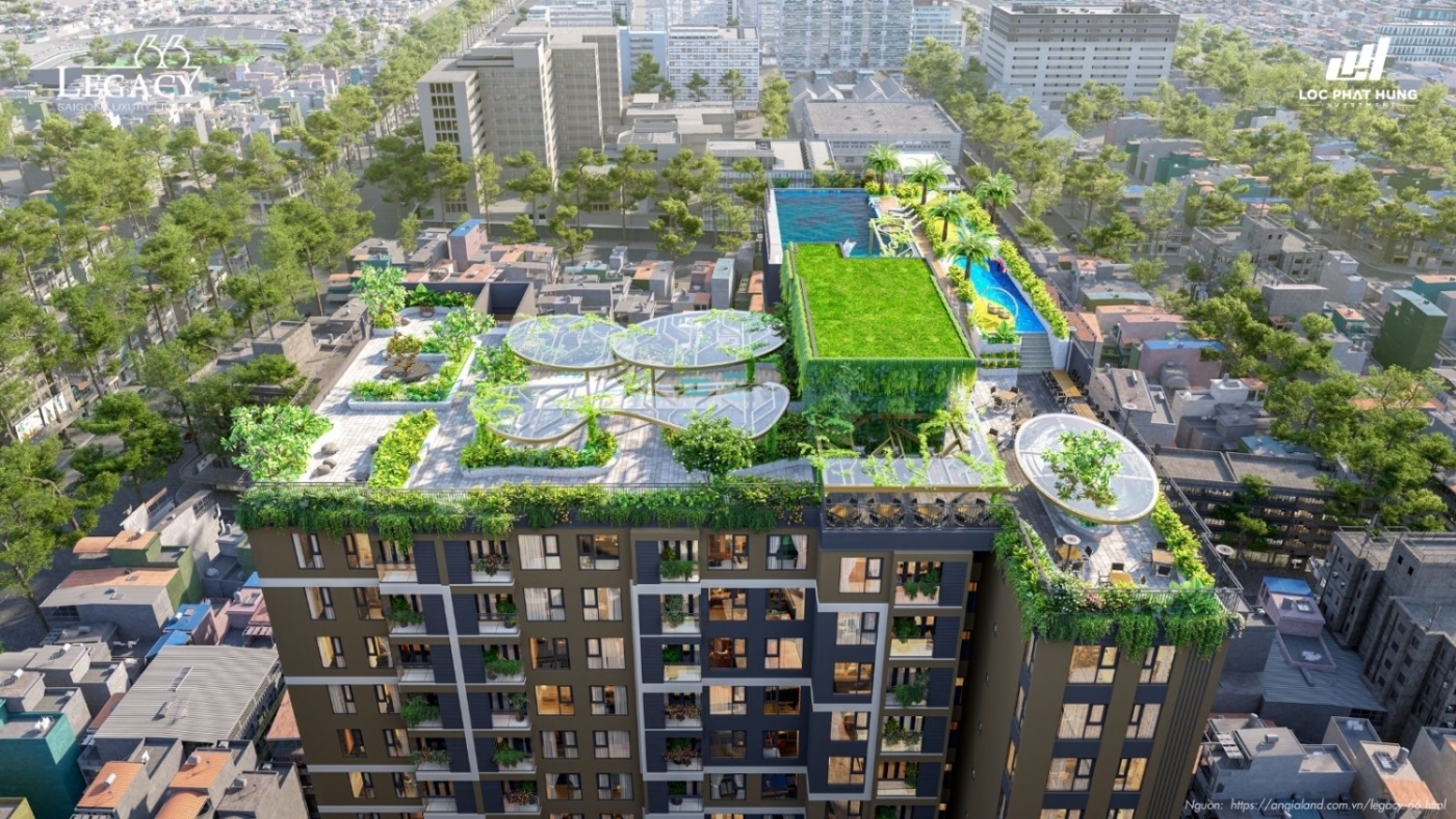 Phối cảnh tổng thể dự án Legacy 66, quận 5, CĐT Tân Thanh Group