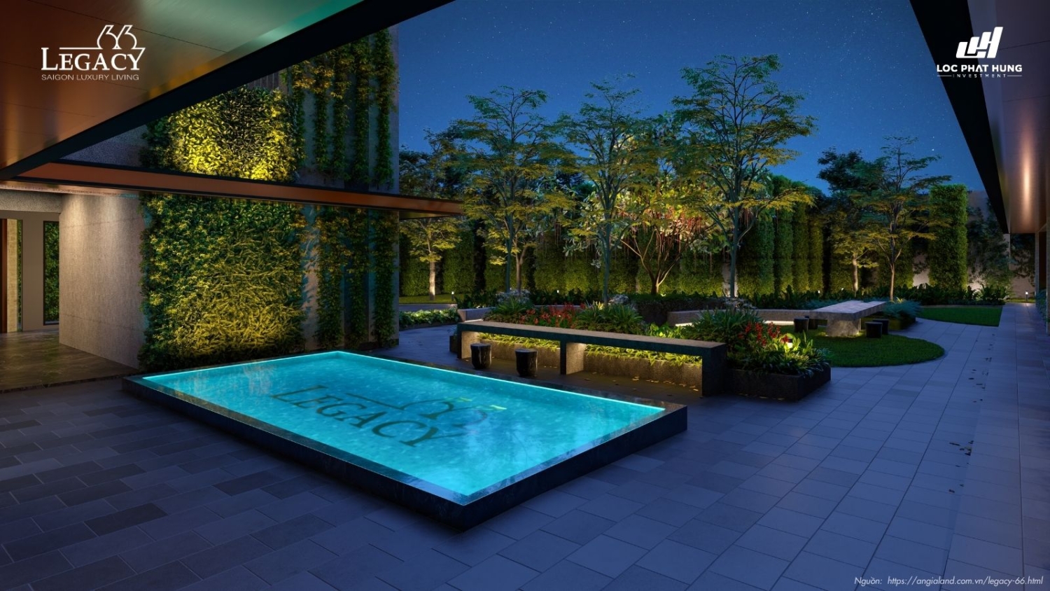 Phối cảnh tổng thể dự án Legacy 66, quận 5, CĐT Tân Thanh Group