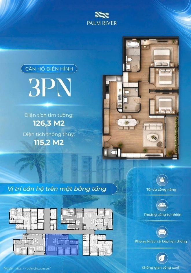 Thiết Kế Chi Tiết Dự án Căn Hộ Chung Cư Palm River
