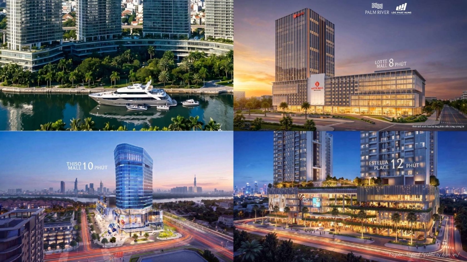 Tiện ích Ngoại Khu Dự án Căn Hộ Chung Cư Palm River