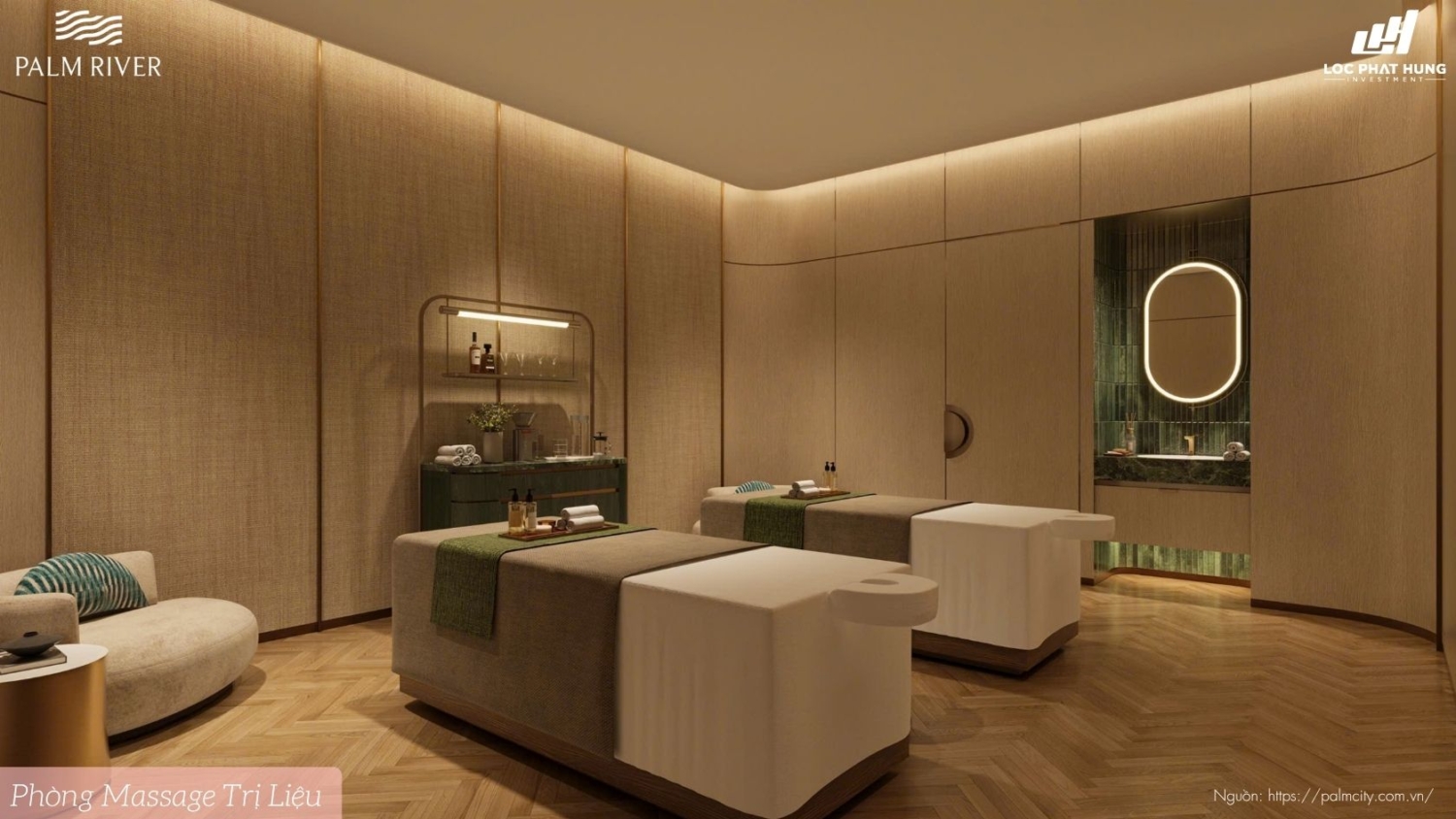 Tiện ích Nội Khu Dự án Căn Hộ Chung Cư Palm River