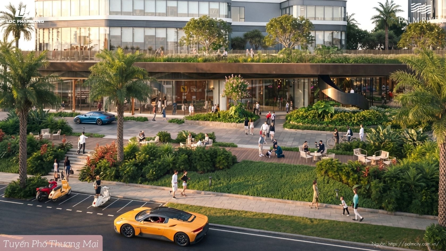 Tiện ích Nội Khu Dự án Căn Hộ Chung Cư Palm River