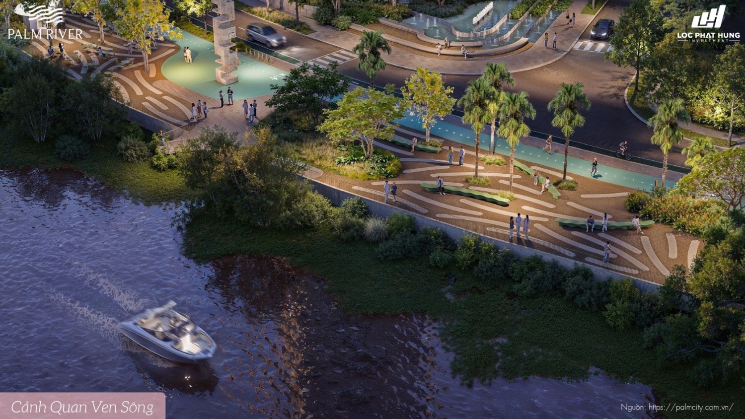Tiện ích Nội Khu Dự án Căn Hộ Chung Cư Palm River