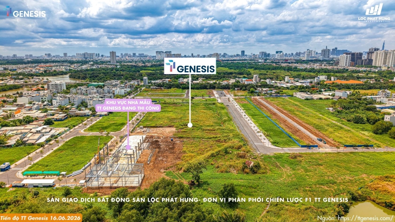 Tiến độ TT Genesis tháng 06.2026