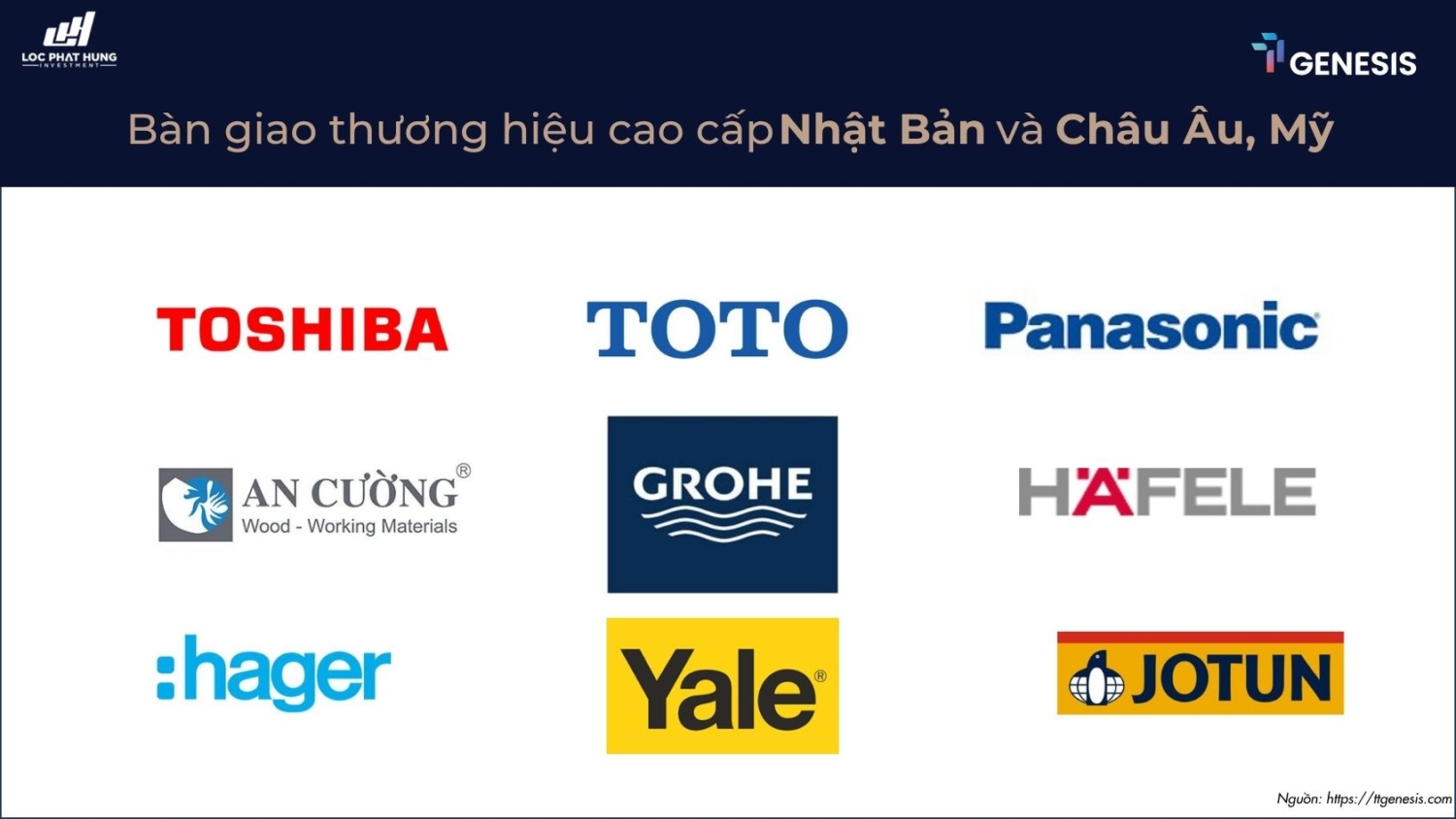 Vật Liệu Bàn Giao TT Genesis