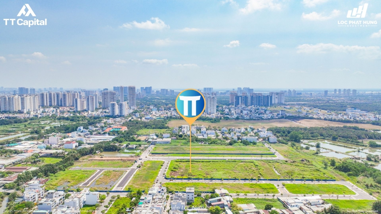 Vị trí dự án TT Capital Đào Sư Tích Nhà Bè