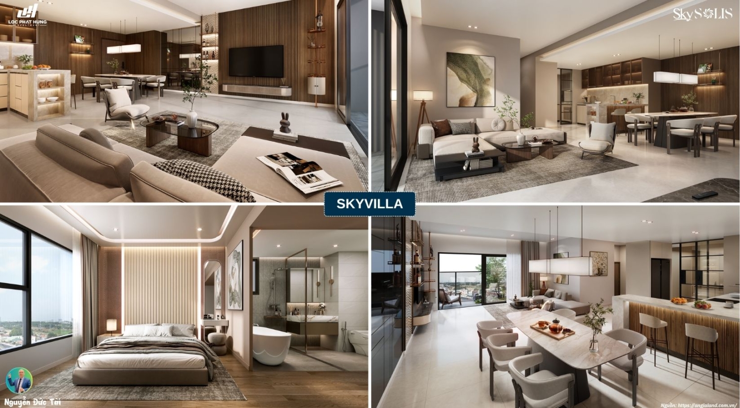 Nhà Mẫu Sky Solis SkyVilla