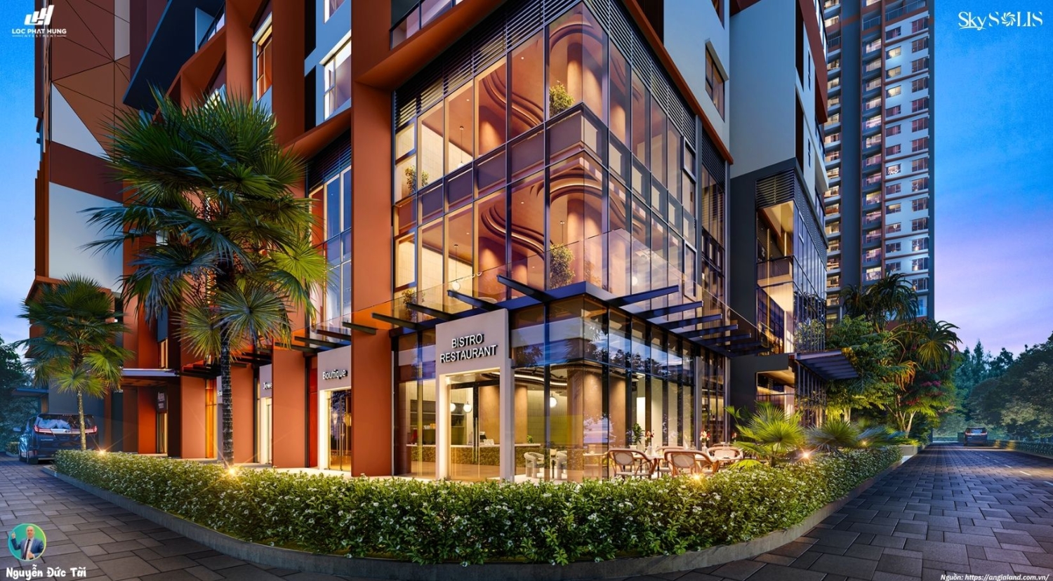 Khối đế Thương Mại Shophouse Sầm Uất Tại Dự án Sky Solis