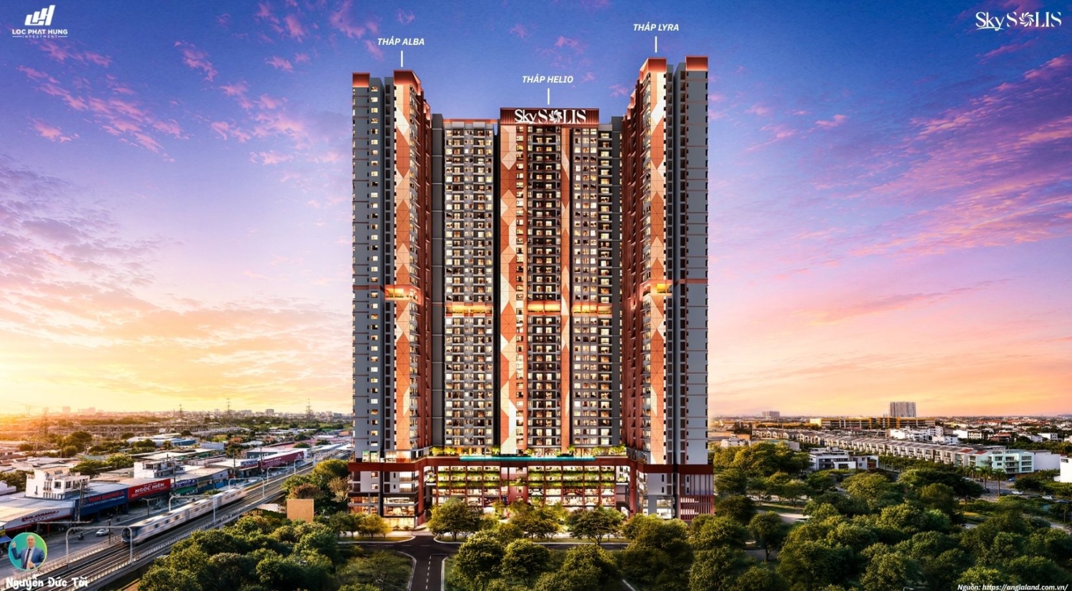Phối Cảnh Tổng Thể Dự án Sky Solis