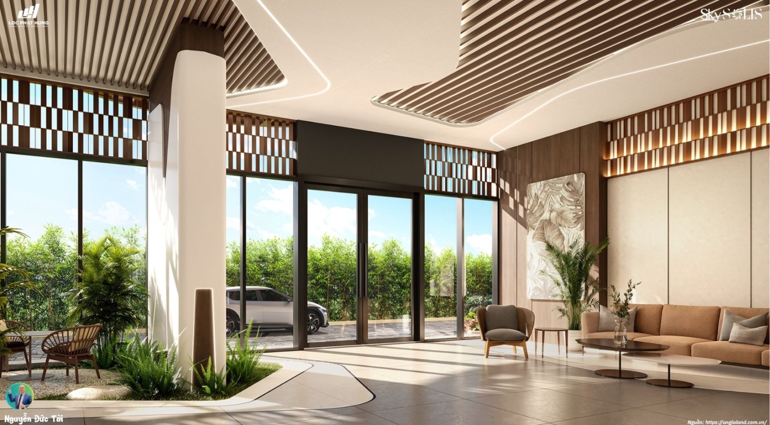 Sảnh đón Helio Lộng Lẫy Chuẩn Khách Sạn 5 Sao Tại Skysolis
