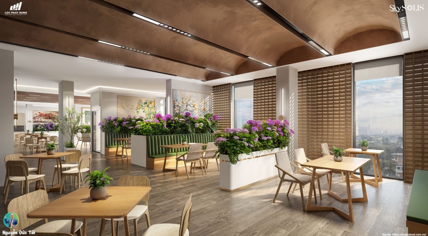Sảnh tiệc vip dự án Sky Solis