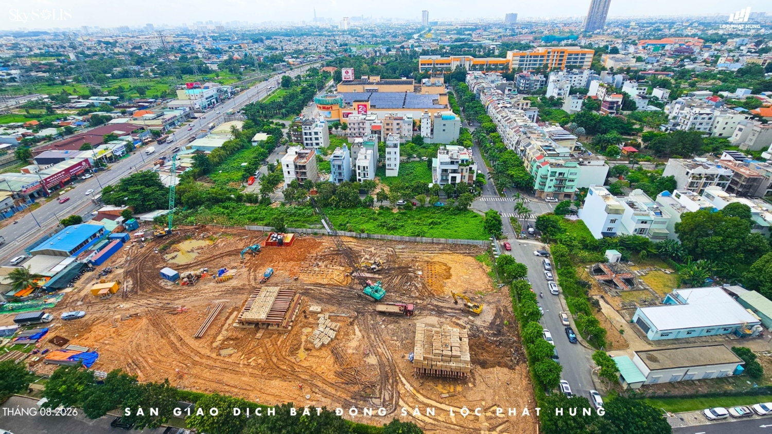 Tiến độ Sky Solis Tháng 08.2026