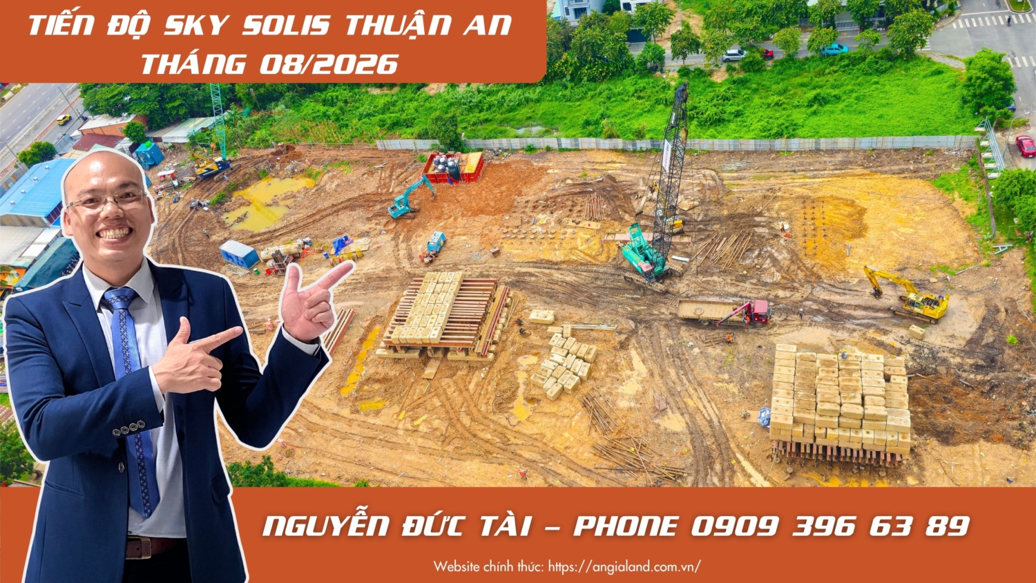 Tiến độ Sky Solis Tháng 08.2026