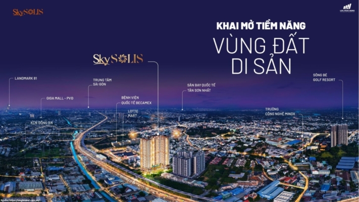 Vị Trí dự án Sky Solis